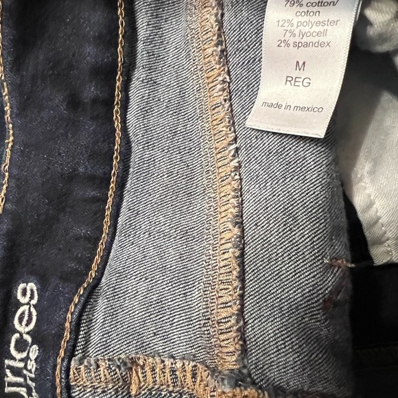 Maurices Blue Hugh Rise Skinny Jeans Classic Fit - Picture 3 of 5